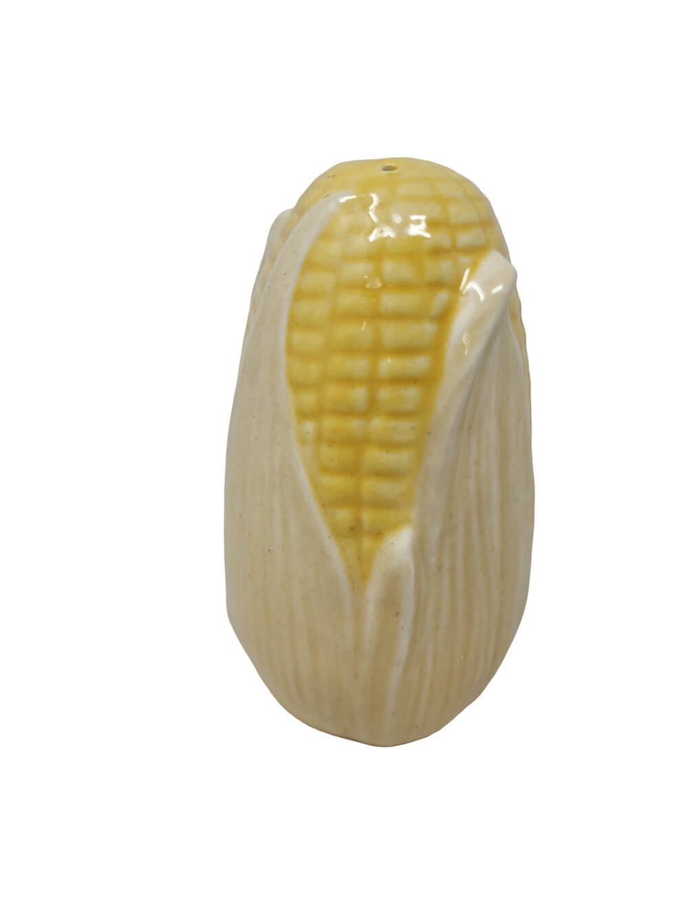 Vintage Metlox Calif Ceramic Ear of Corn Stalk Shaped Pepper Shaker Single USA